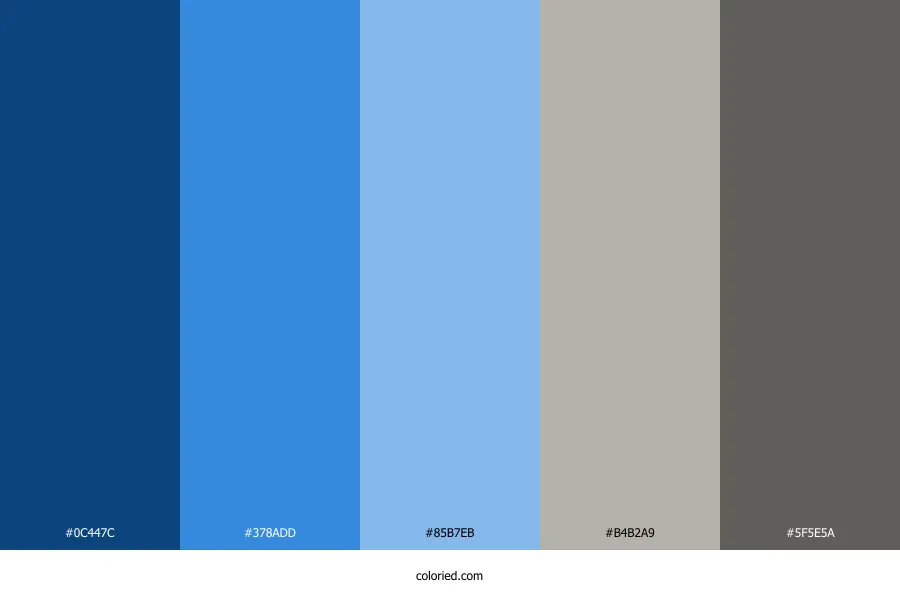 Blue Gray Color Palette