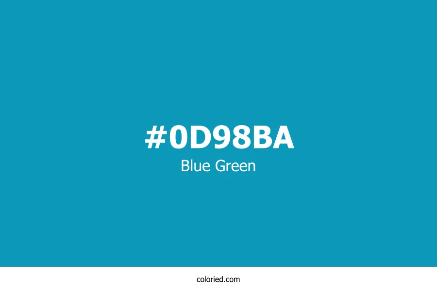 Blue Green Color Hex Code