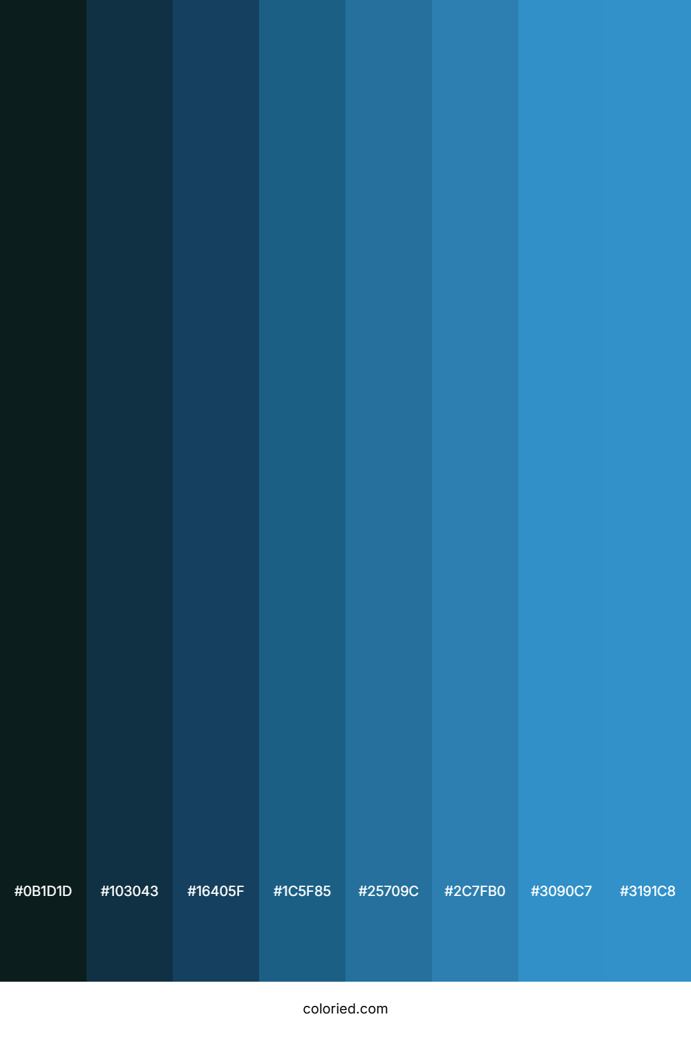 Blue Ivy Color Shades