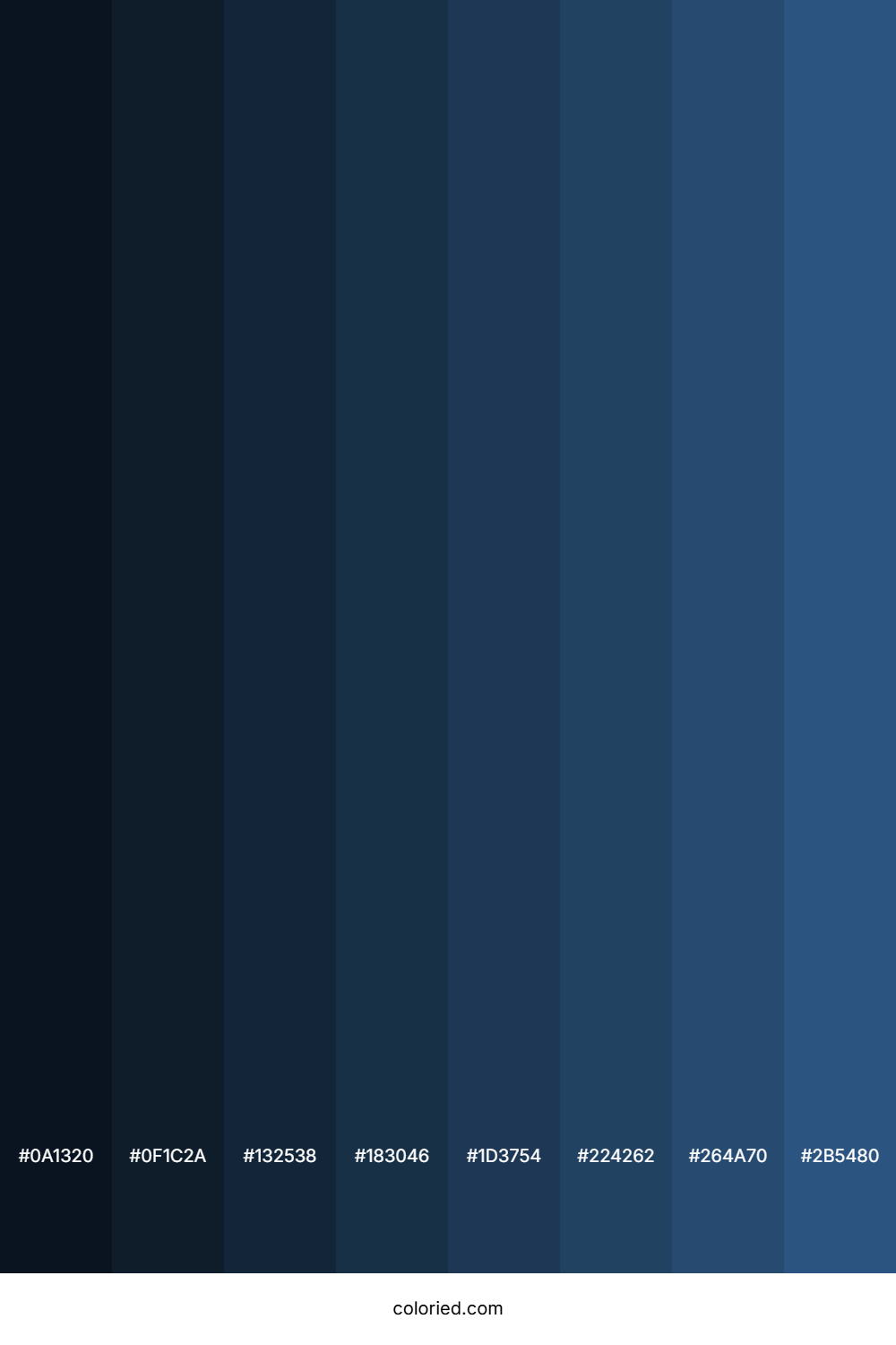 Blue Jay Color Shades