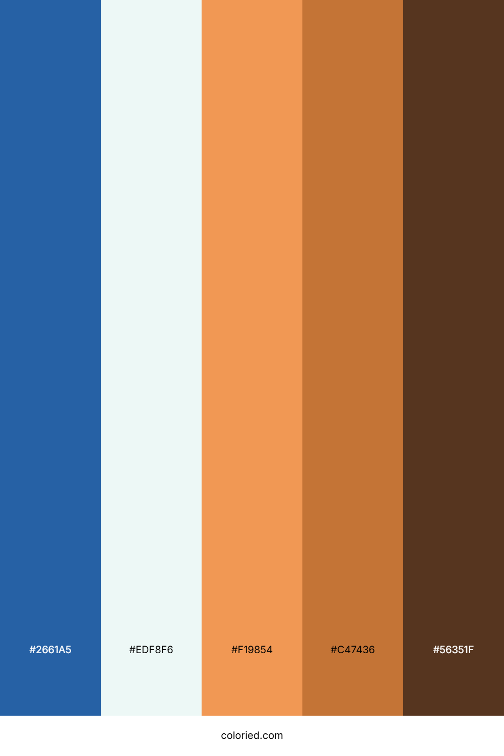 Blue Lagoon Horizon Color Palette
