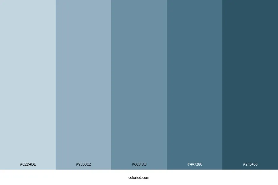 Blue Mountain Color Palette