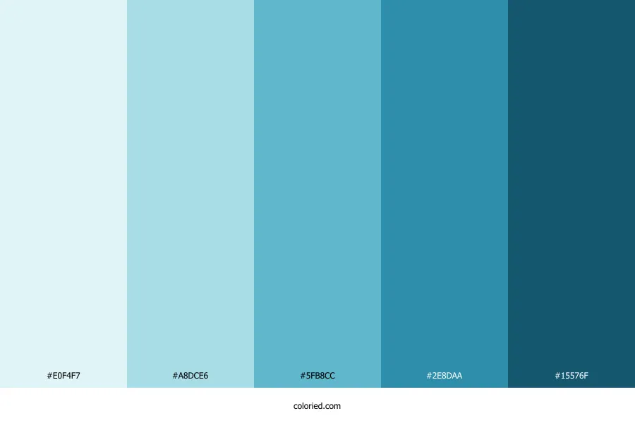 Blue Ocean Color Palette