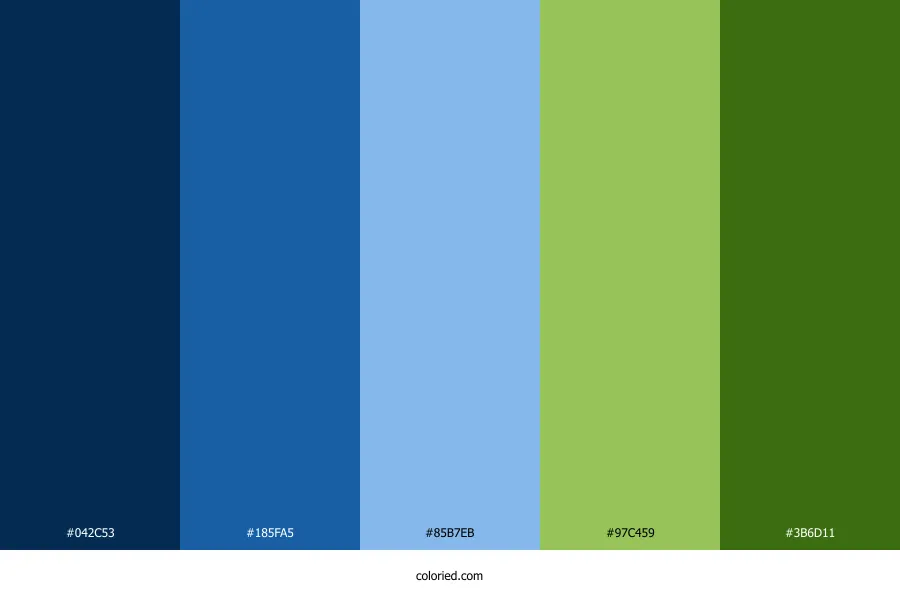 Blue Sage Color Palette