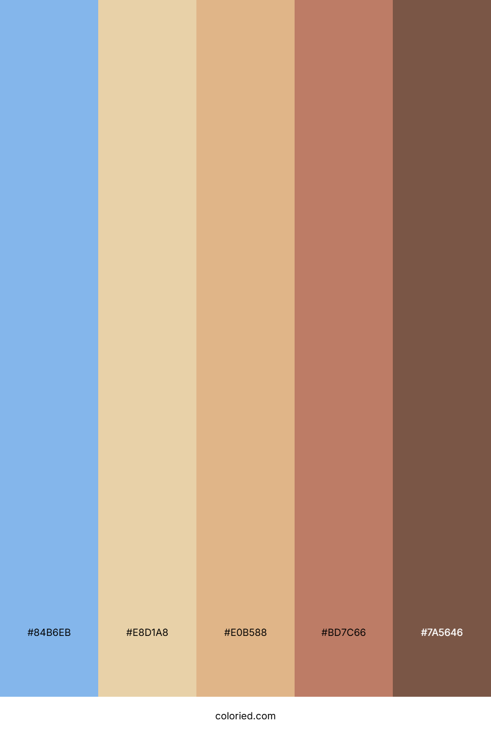 Blue Sandstone Rust Palette