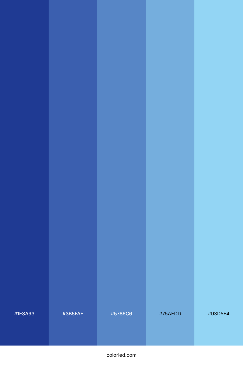 Blue Steel Color Palette