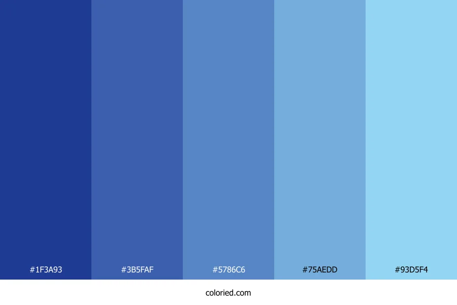Blue Steel Color Palette