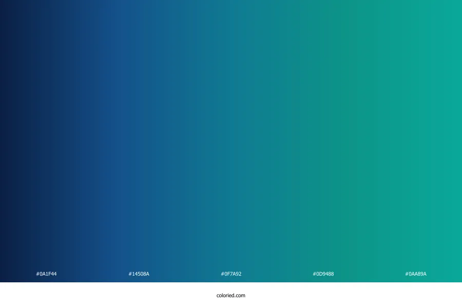 Blue Teal Gradient