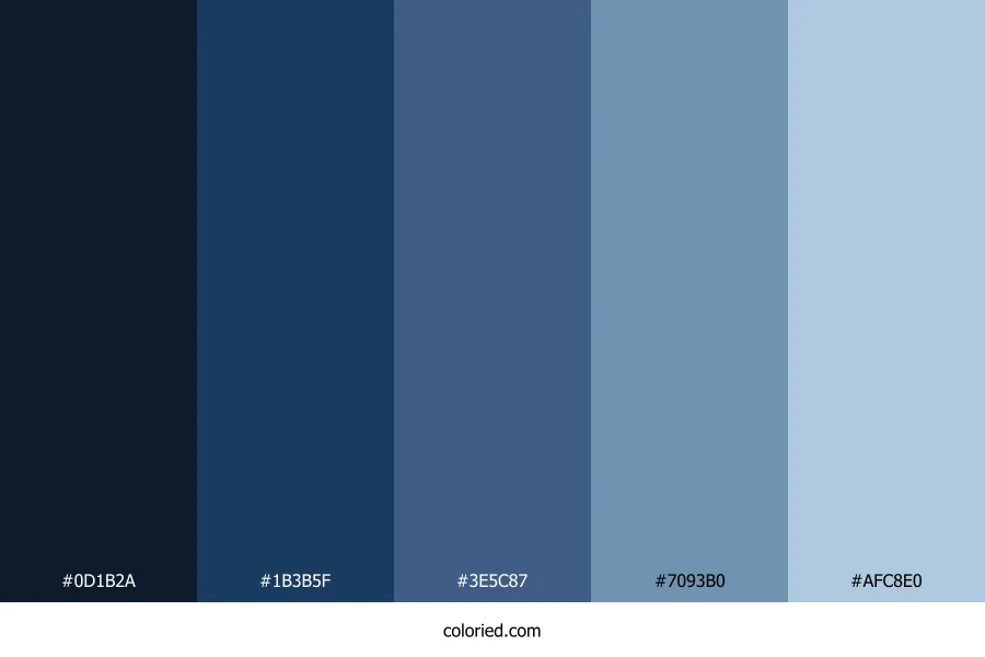 Blue Velvet Color Palette