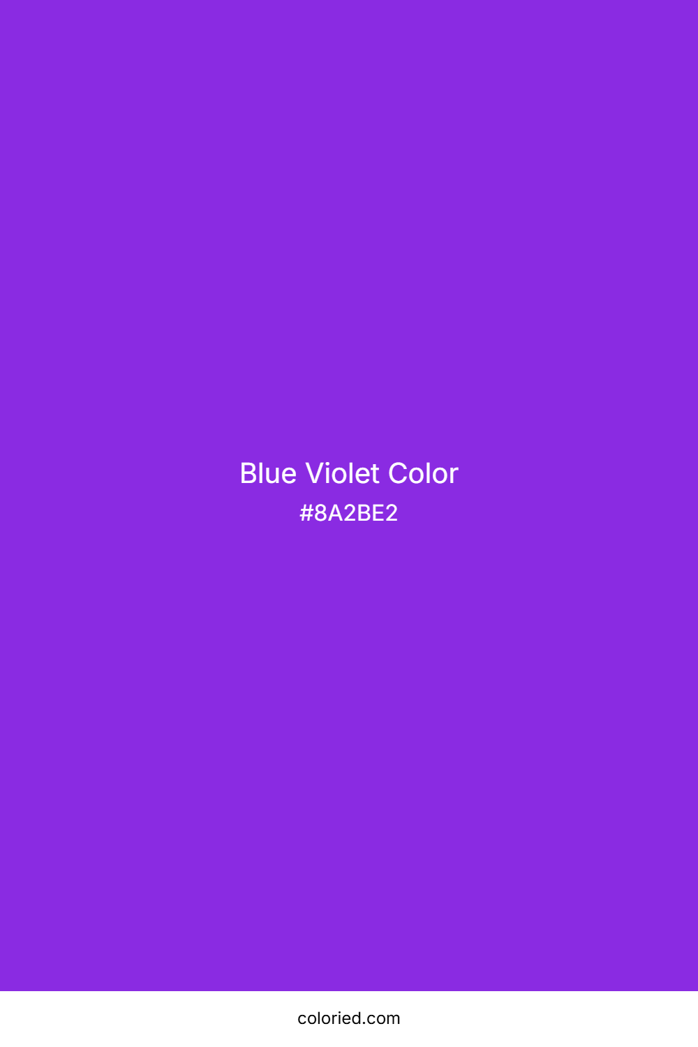 Blue Violet Color
