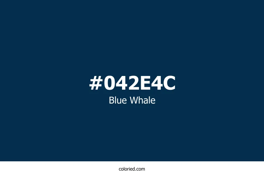 Blue Whale Color