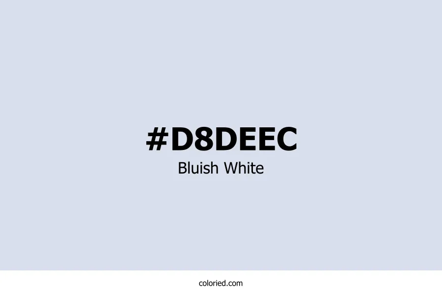 Bluish White Color Hex Code