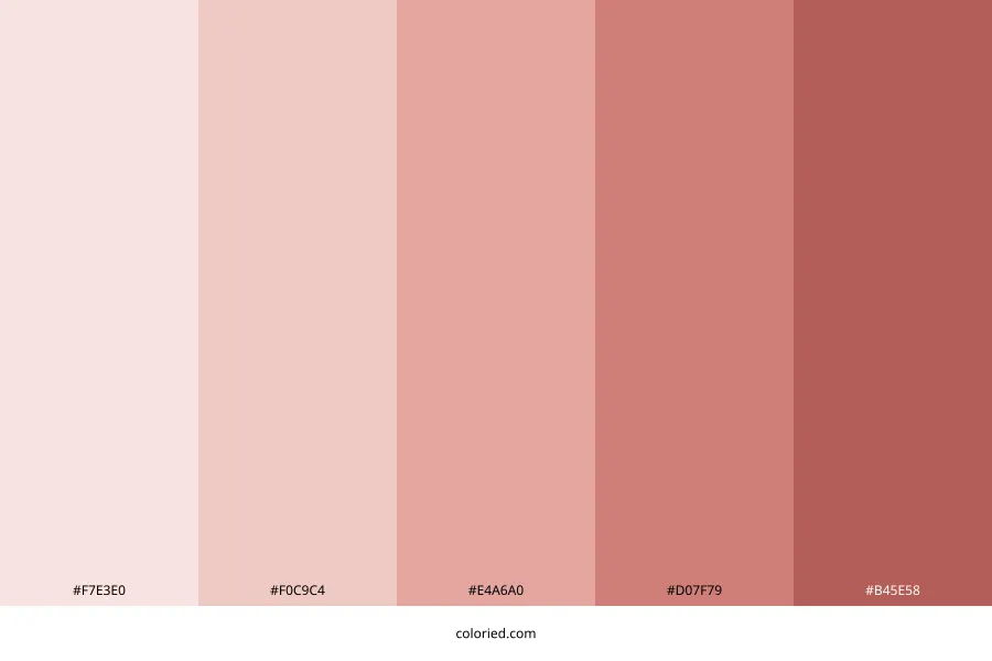 Blush Color Palette