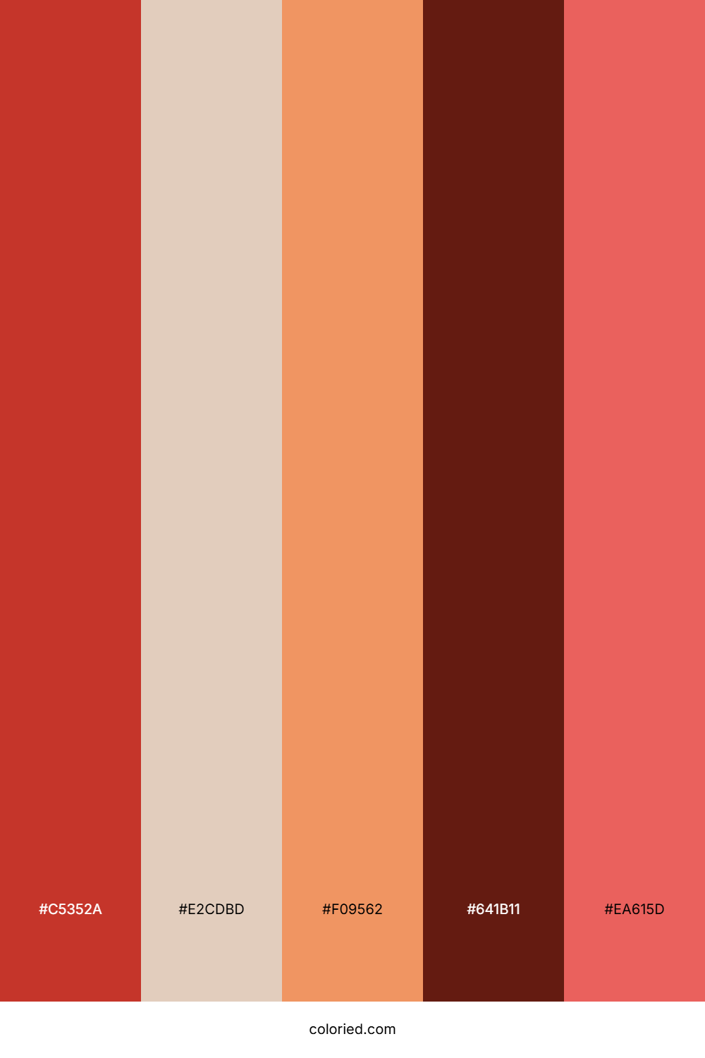 Blush Coral Garden Color Palette