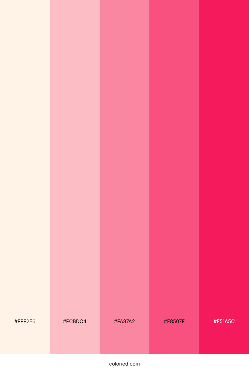 Blush Coral Palette
