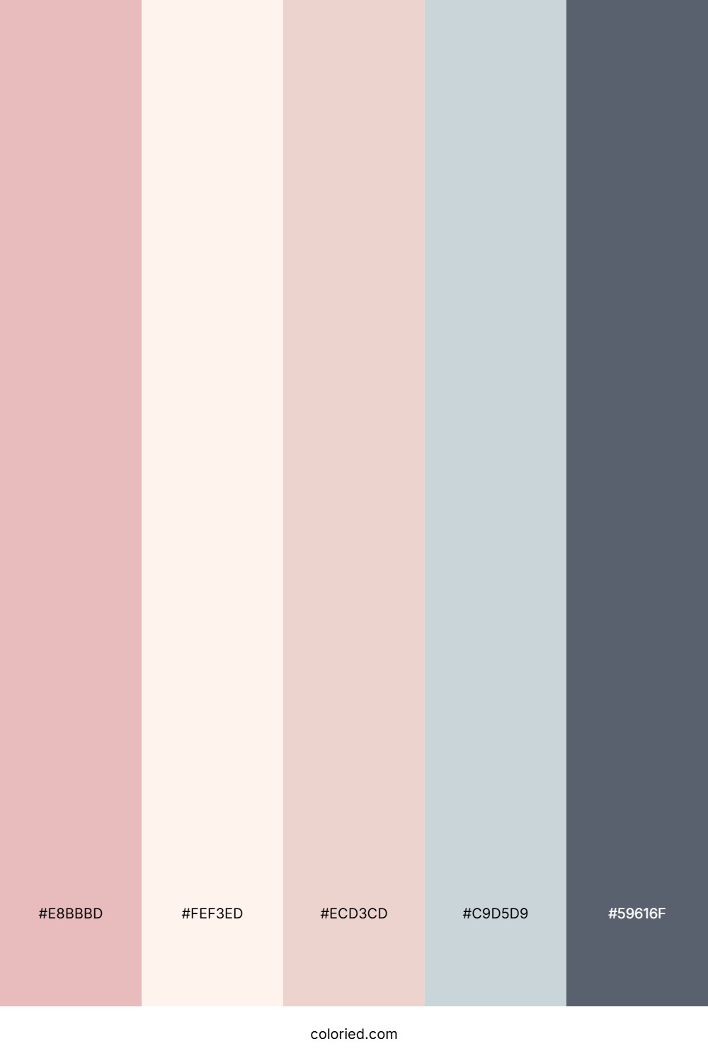 Blush Foggy Morning Palette