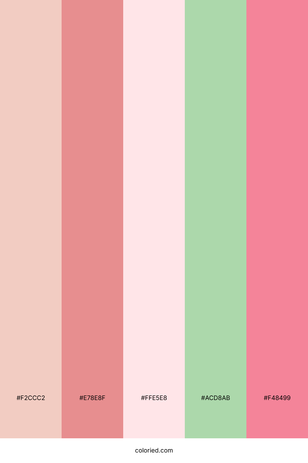 Blush Garden Whisper Color Palette