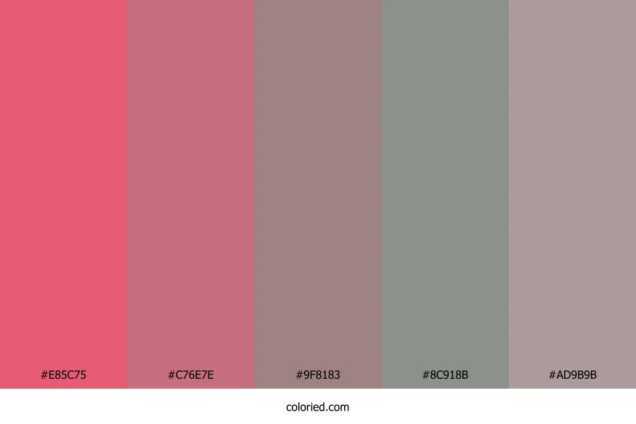 Blush Granite Color Palette