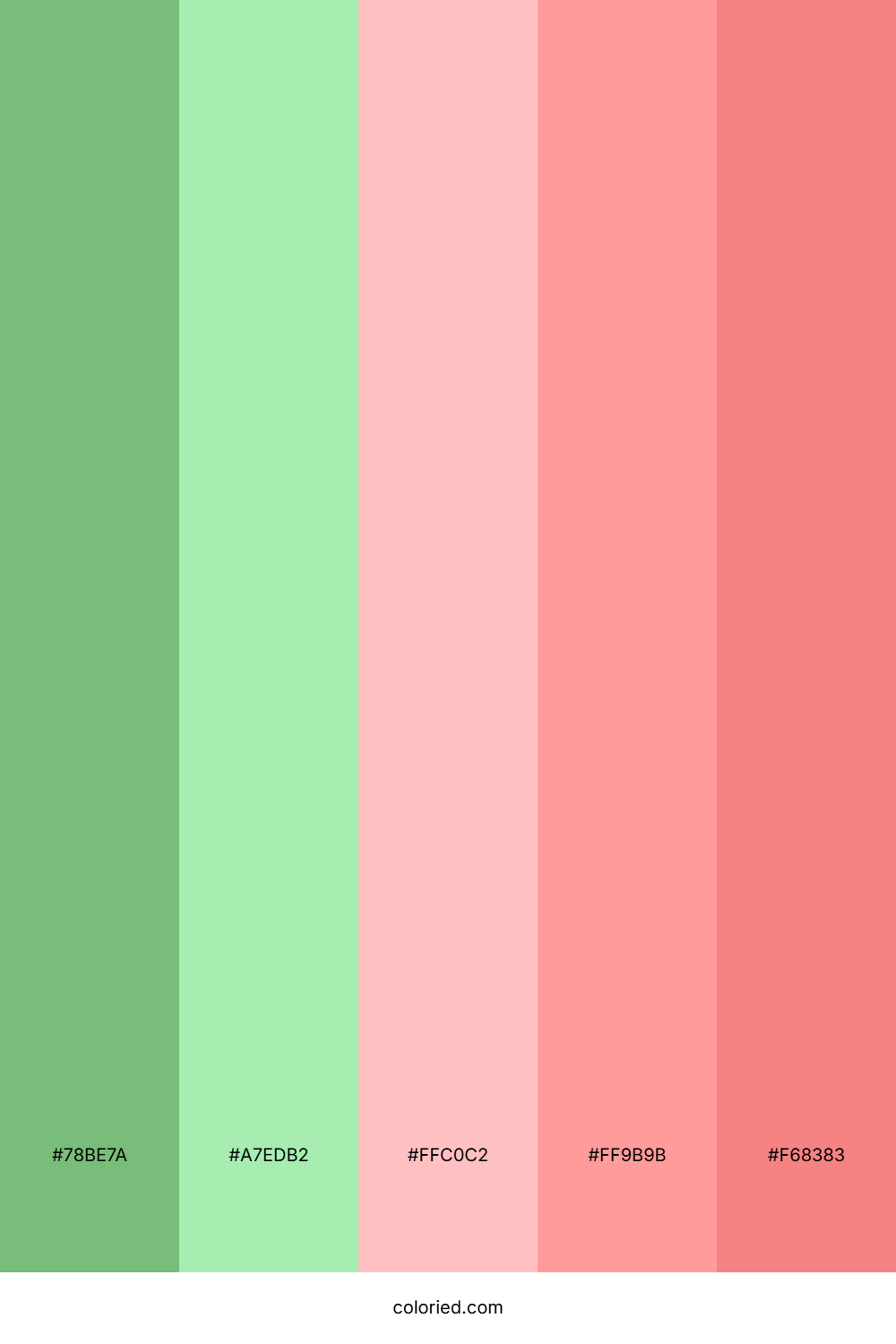 Blush Meadow Spring Palette