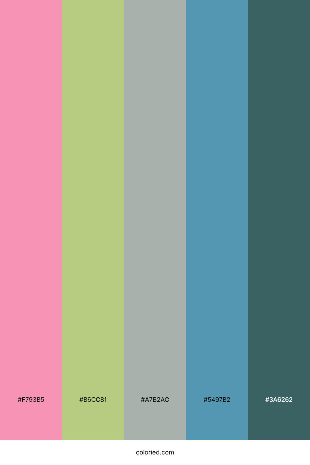 Blush Meadow Stone Palette