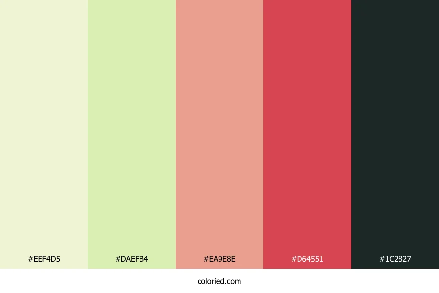 Blush Petal Morning Color Palette