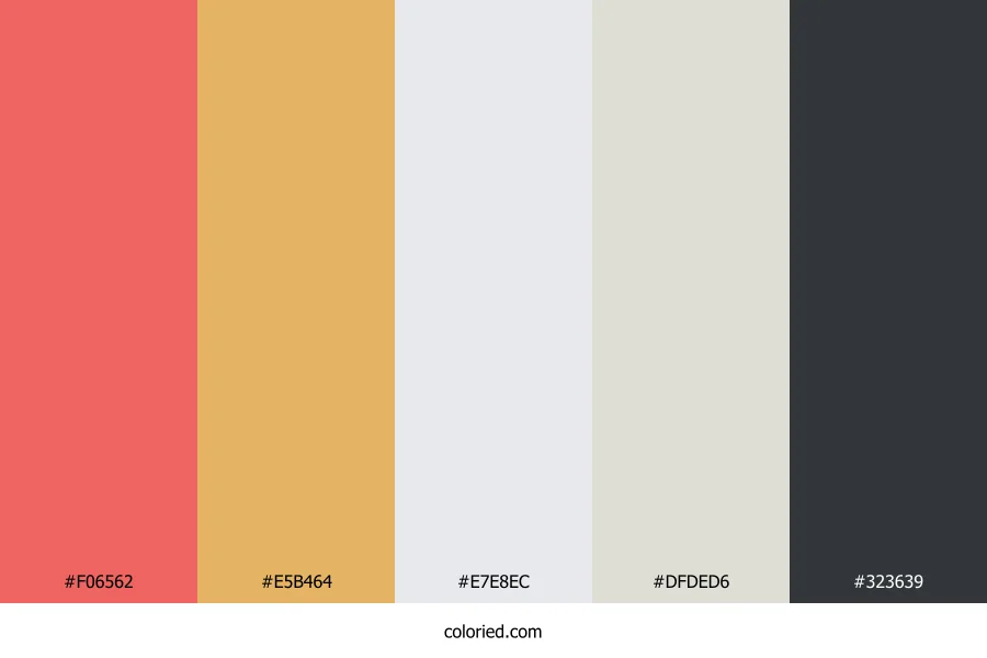 Blush Stone Ash Color Palette