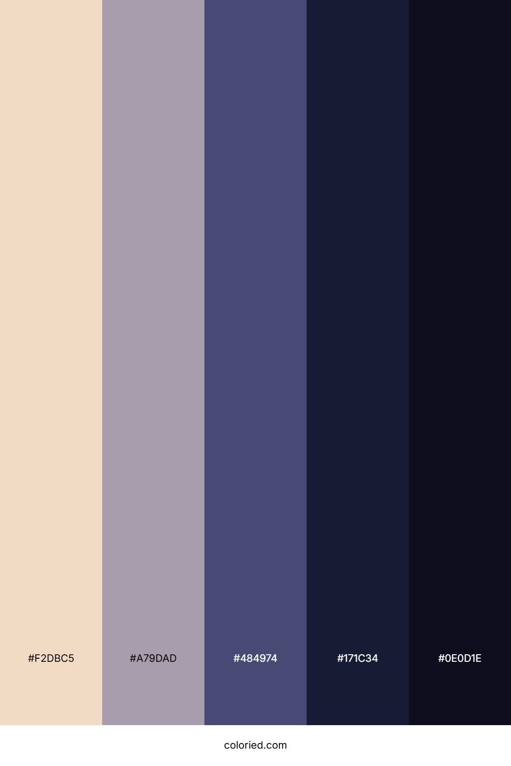 Blush Twilight Shadow Color Palette