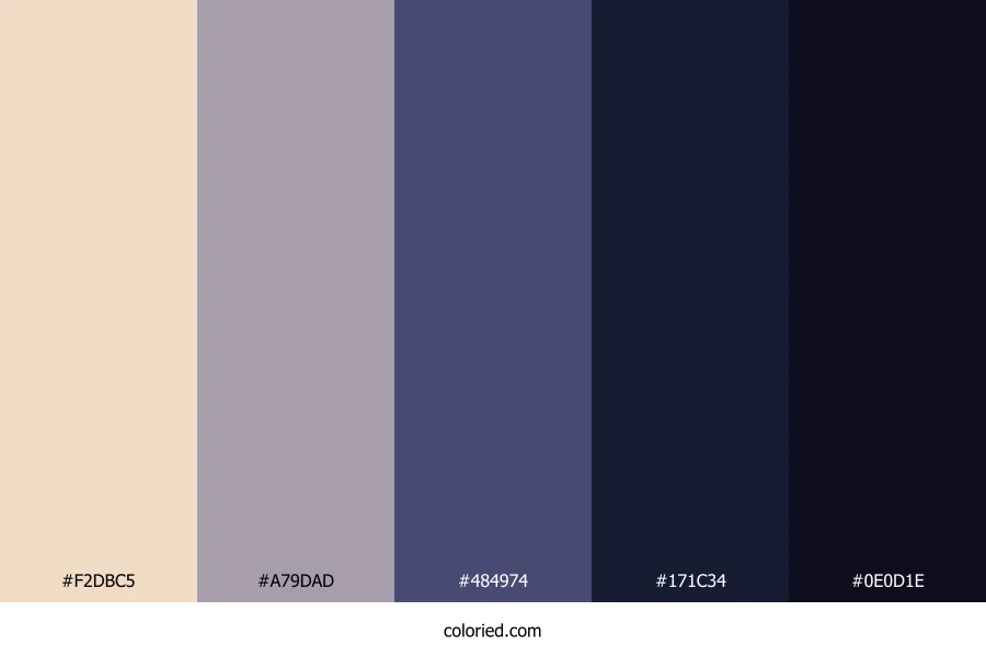 Blush Twilight Shadow Color Palette