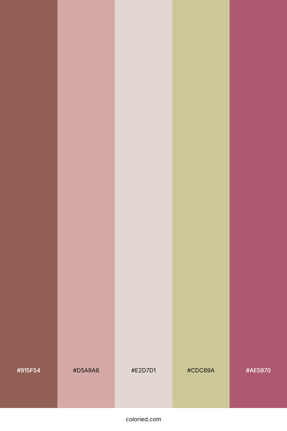 Blush Walnut Grove Palette