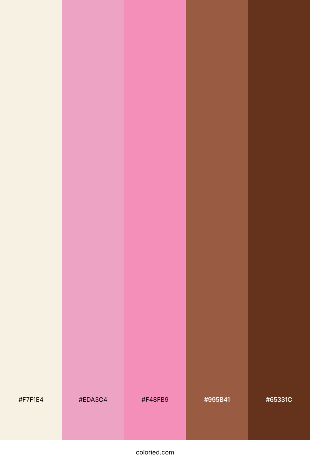Blush Walnut Palette