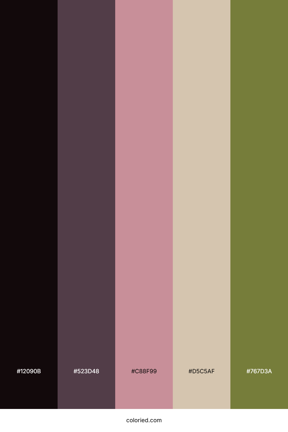 Blushwood Sage Whisper Color Palette