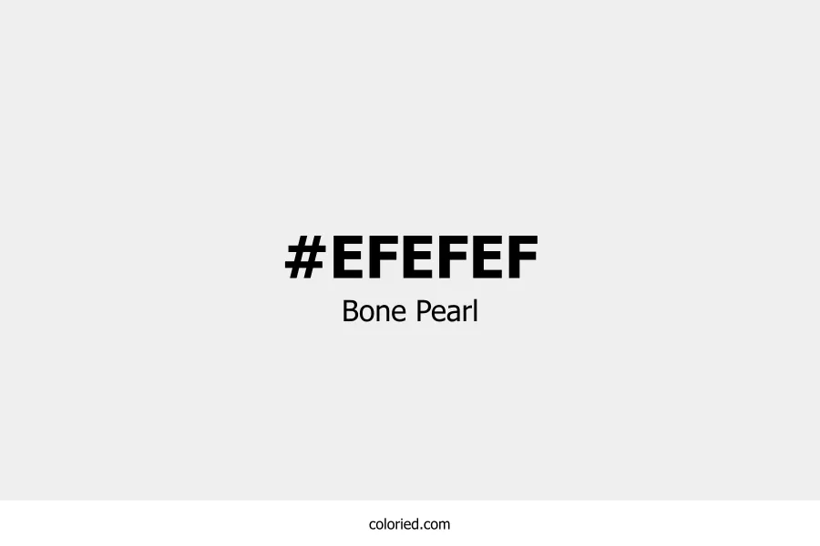 Bone Pearl Color
