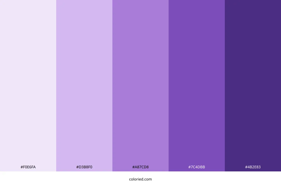 Borahae Color Palette
