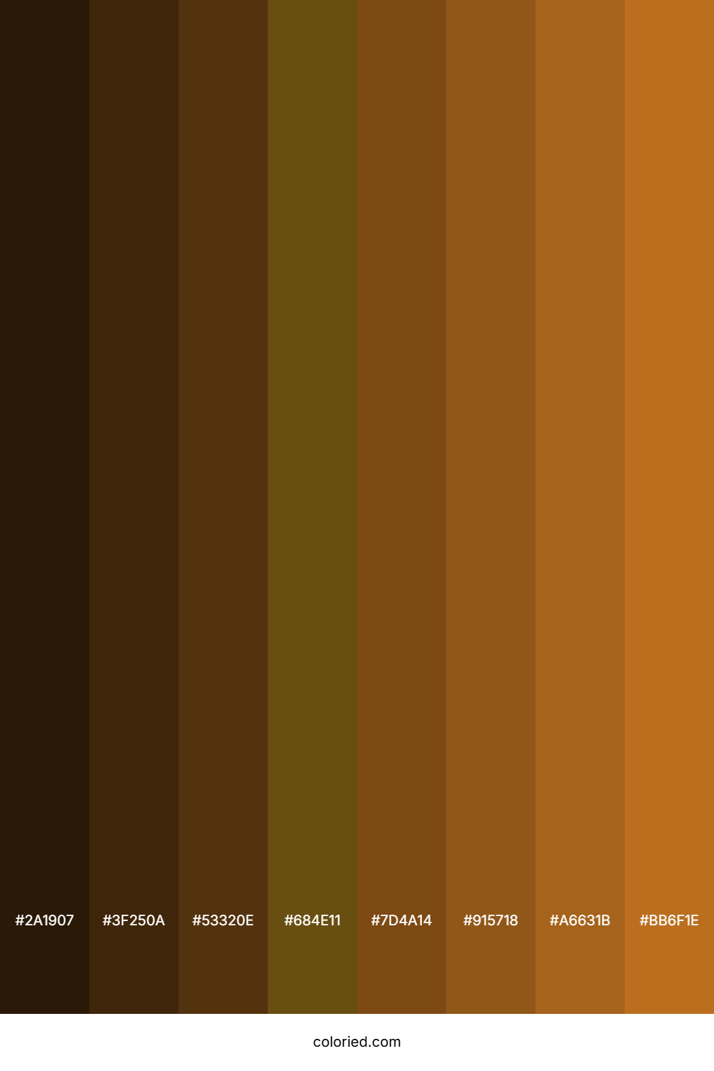 Bourbon Color Shades