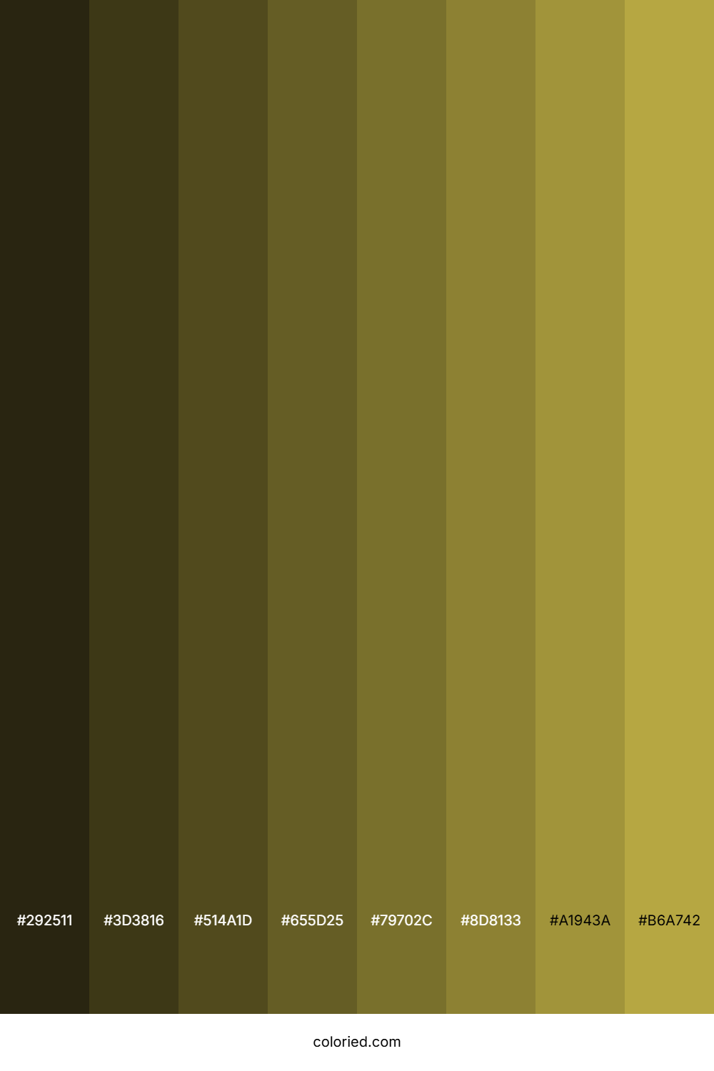 Brass Color Shades