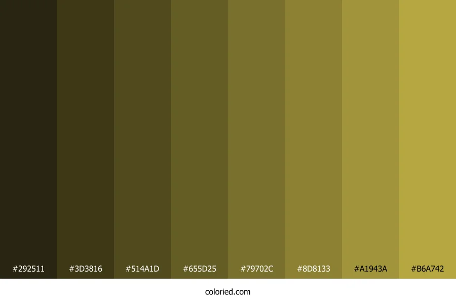 Brass Color Shades