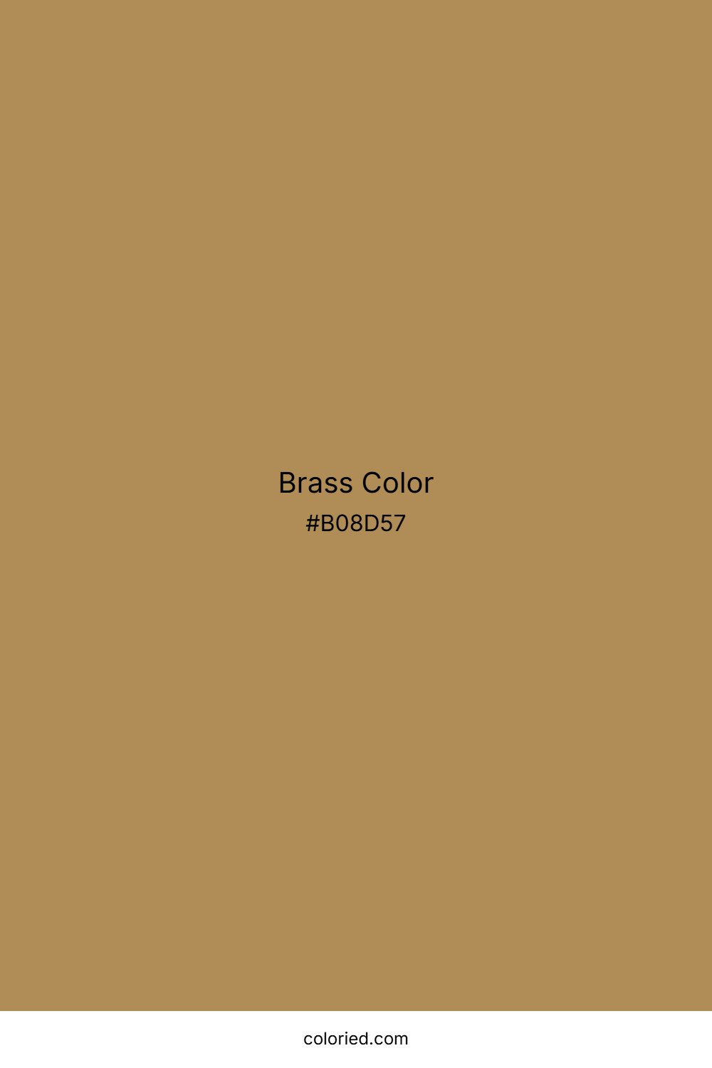 Brass Color