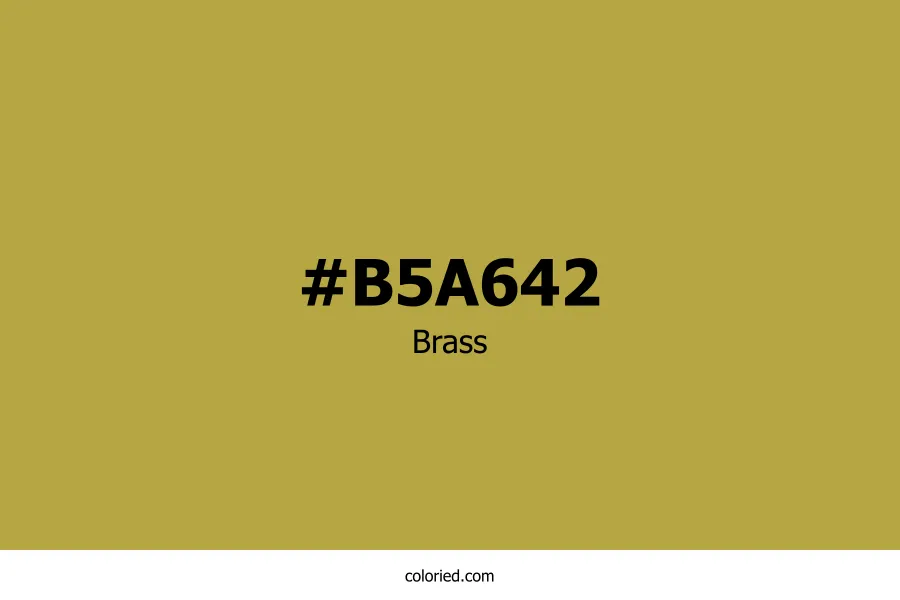 Brass Color Hex Code