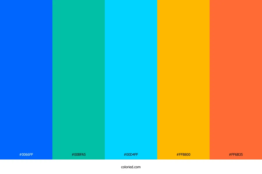 Bright Color Palette