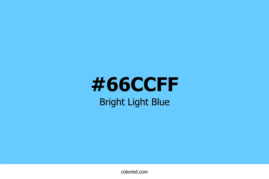 Bright Light Blue Color Hex Code