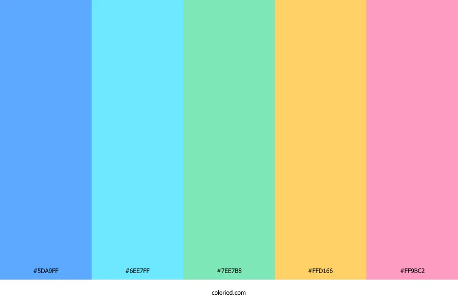 Bright Light Color Palette