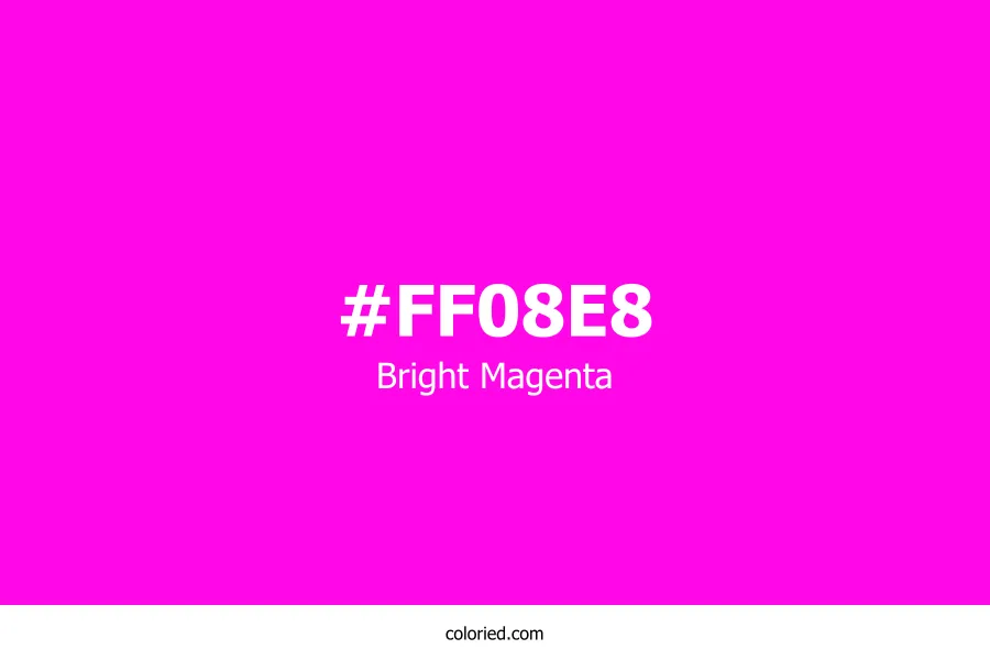 Bright Magenta Color