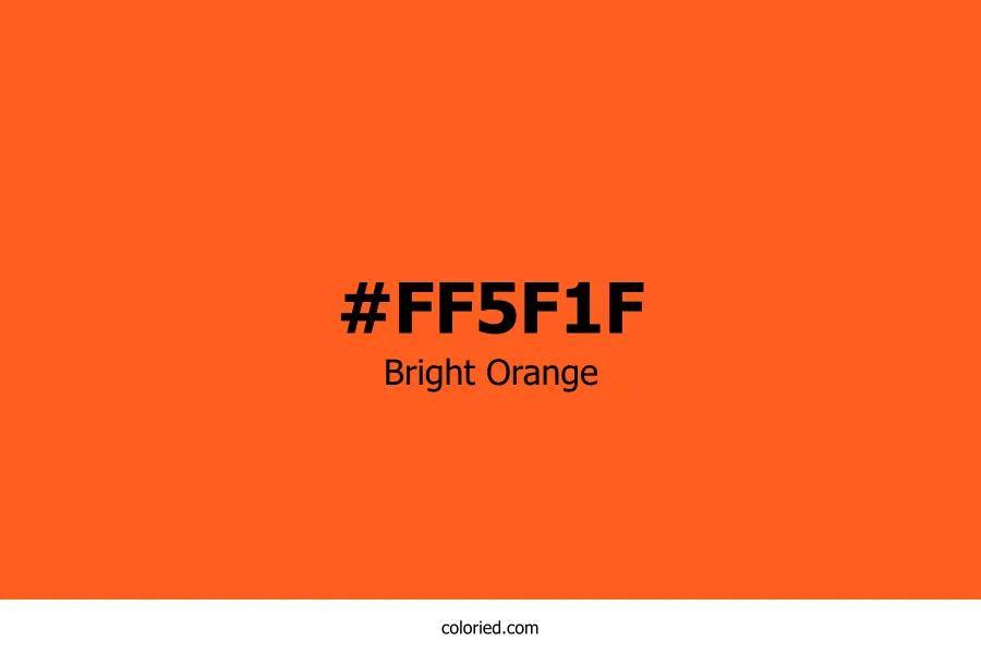 Bright Orange Color Hex Code