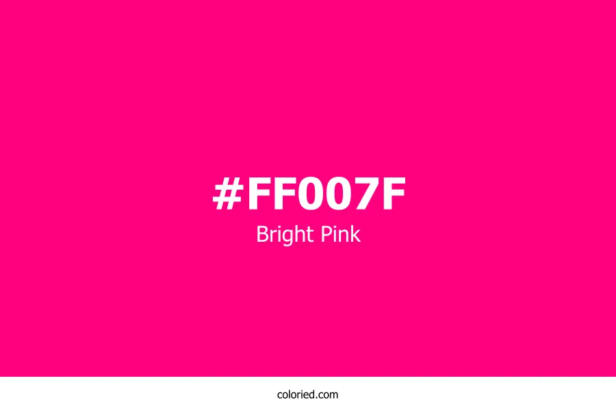 Bright Pink Color