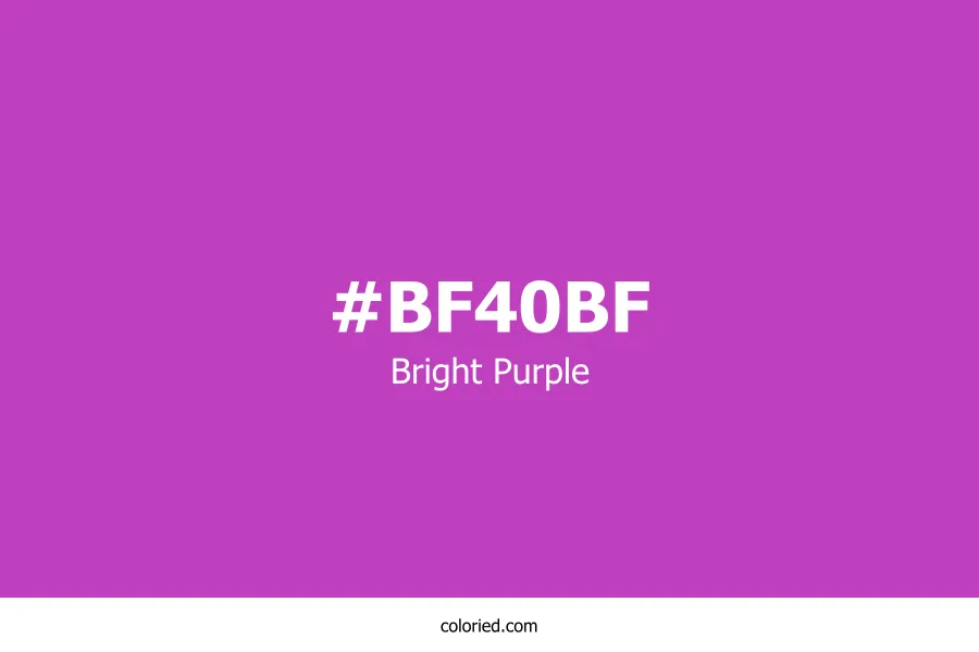 Bright Purple Color