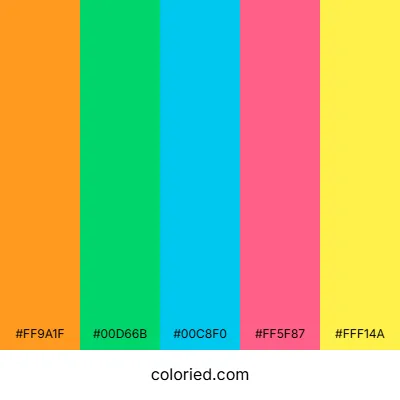 Bright Spring Color Palette