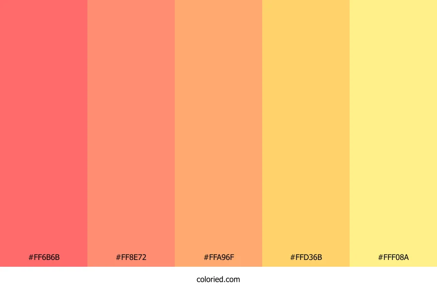 Bright Summer Color Palette