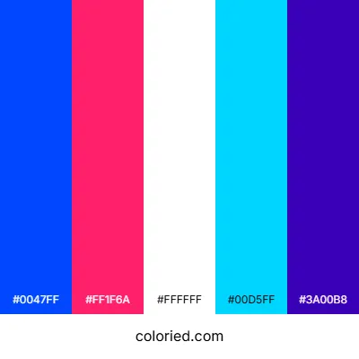 Bright Winter Color Palette