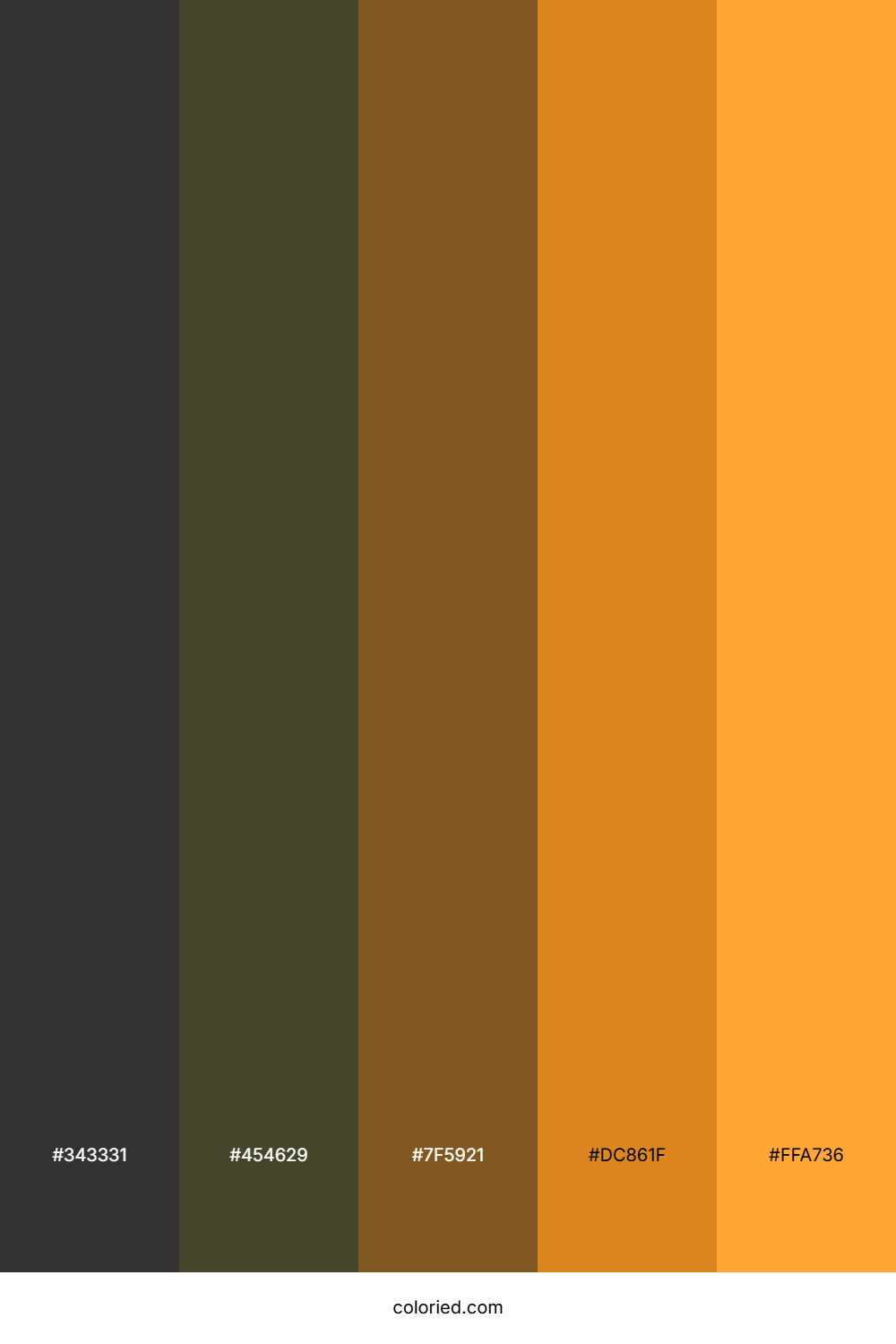 Bronze Sunlight Path Palette