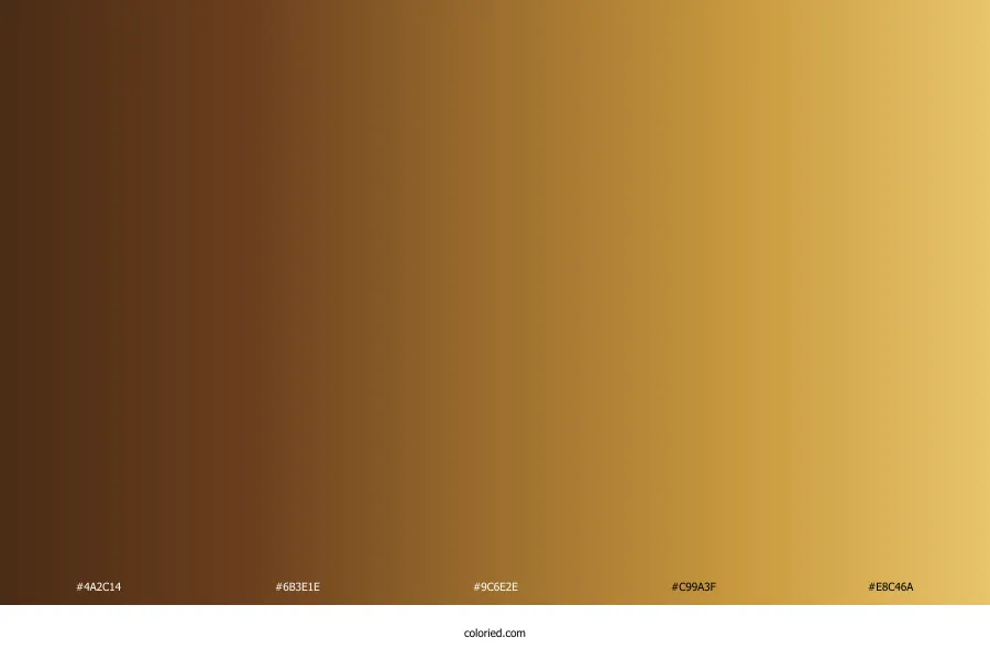 Brown and Gold Gradient